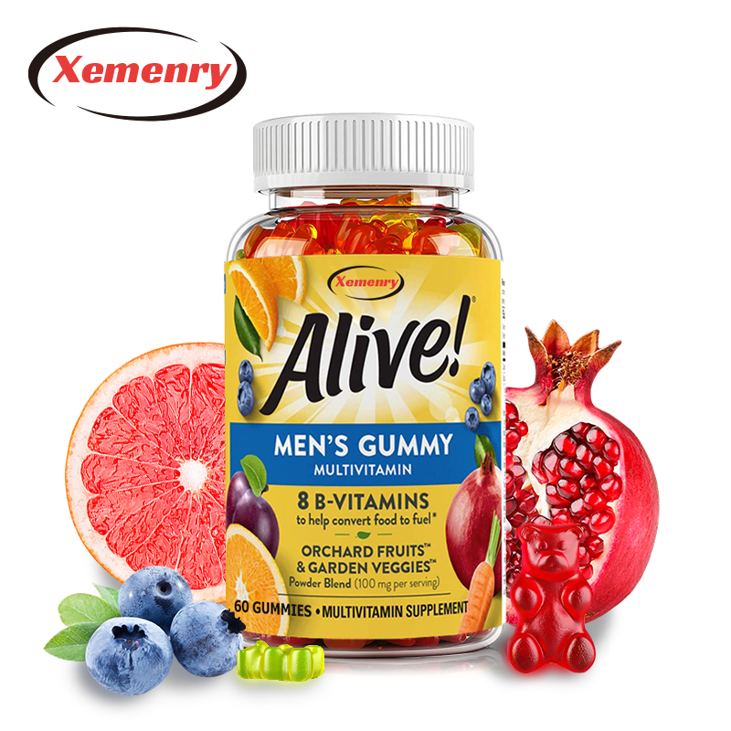 Multivitamin Gummy Adult - Men's Multivitamin Gummies - Promotes Energy
