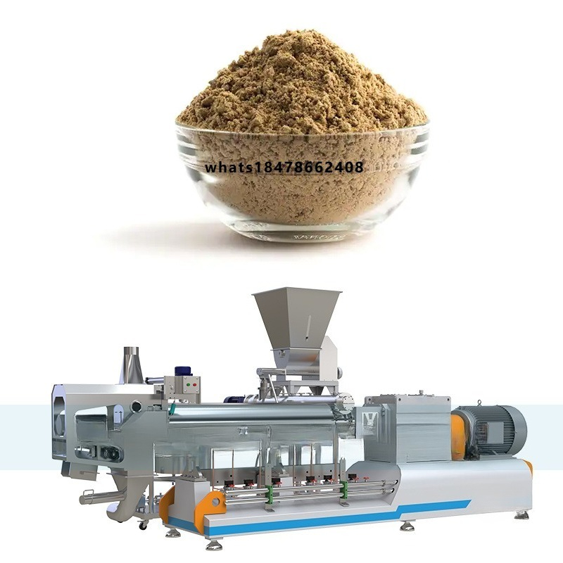 Nutrition & Fitness Station - Easy-operate Corn Soya Blend Powder Processing