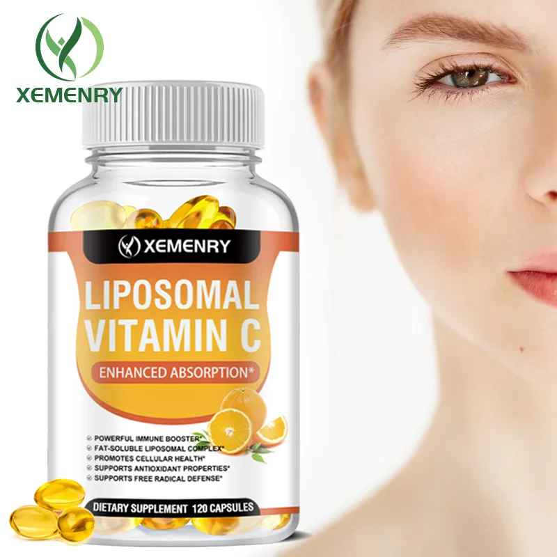 Zinc Supplement 50Mg - Liposomal Vitamin C Capsules - Promotes