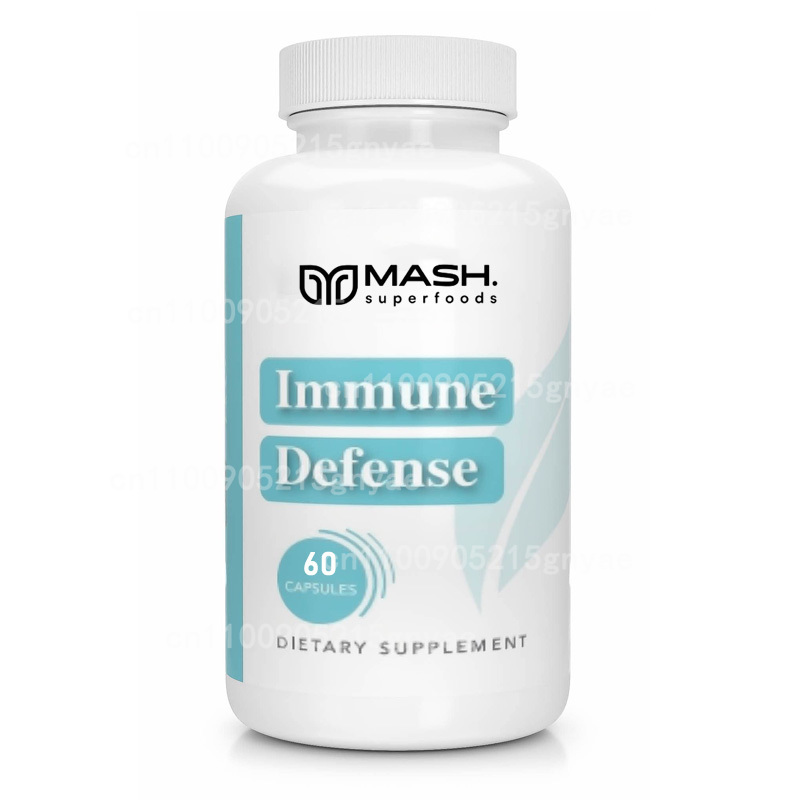 Zinc Supplement 50Mg - Immune Defense Supplement: 8-in-1 Vegan Formula