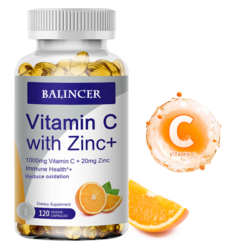 Zinc Supplement 50Mg - Vitamin C and Zinc - Bioflavonoids