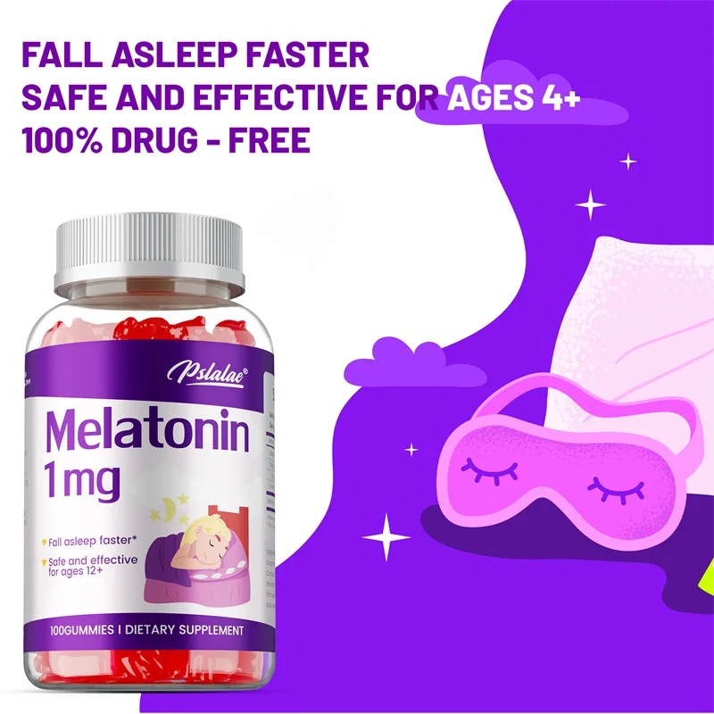 Melatonin Gummies 1mg - Helps  - Melatonin Sleep Gummy 评论和价格