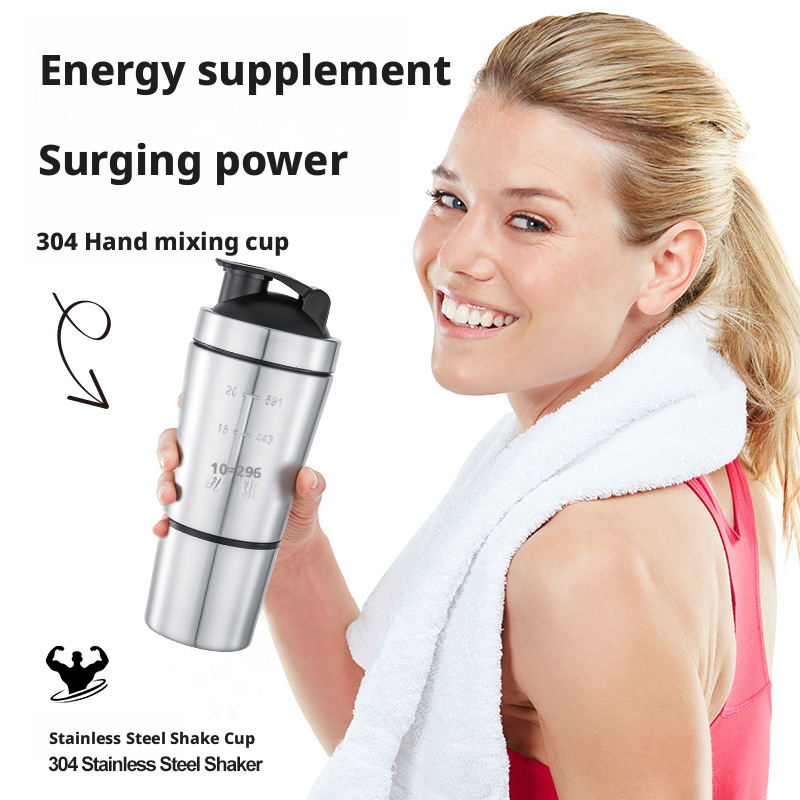 Stainless Steel Protein Powder - Protein Shaker Bottle 评论和价格