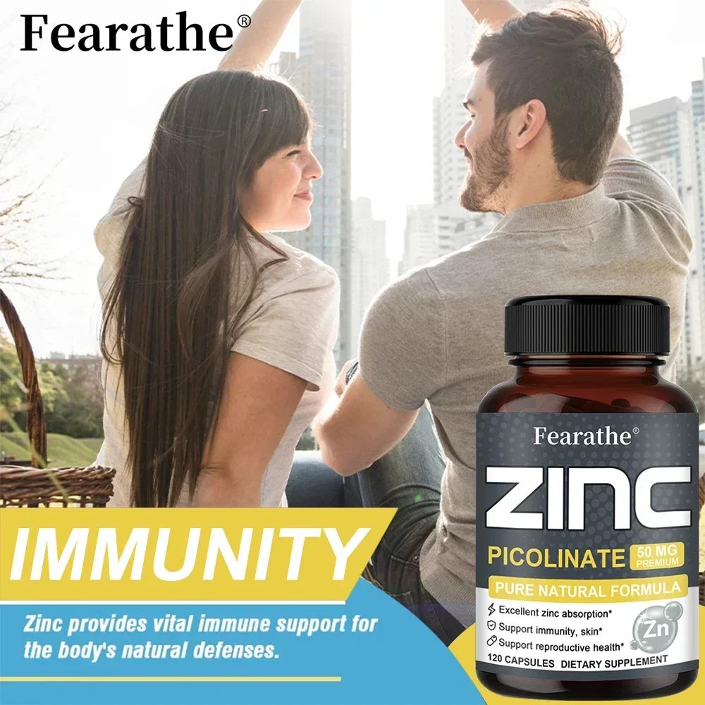 Zinc Capsules 50 Mg - Natural  - Zinc Supplement 50Mg 评论和价格