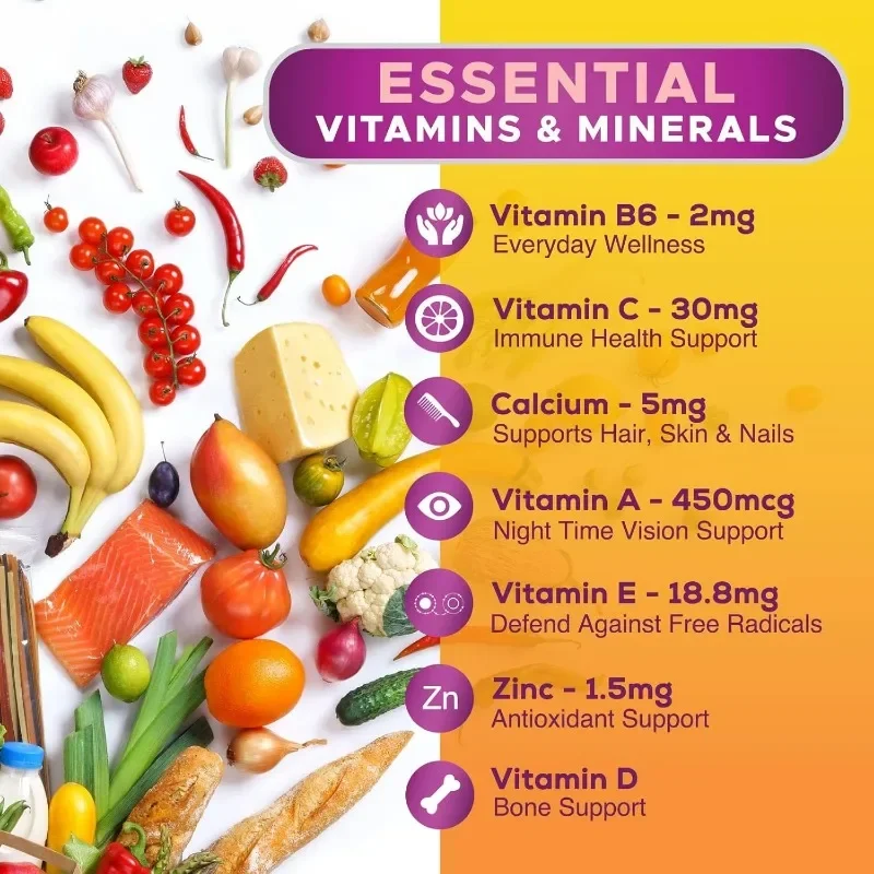 Multi Vitamin Gummies - Vitami - Multivitamin Gummy Adult 评论和价格