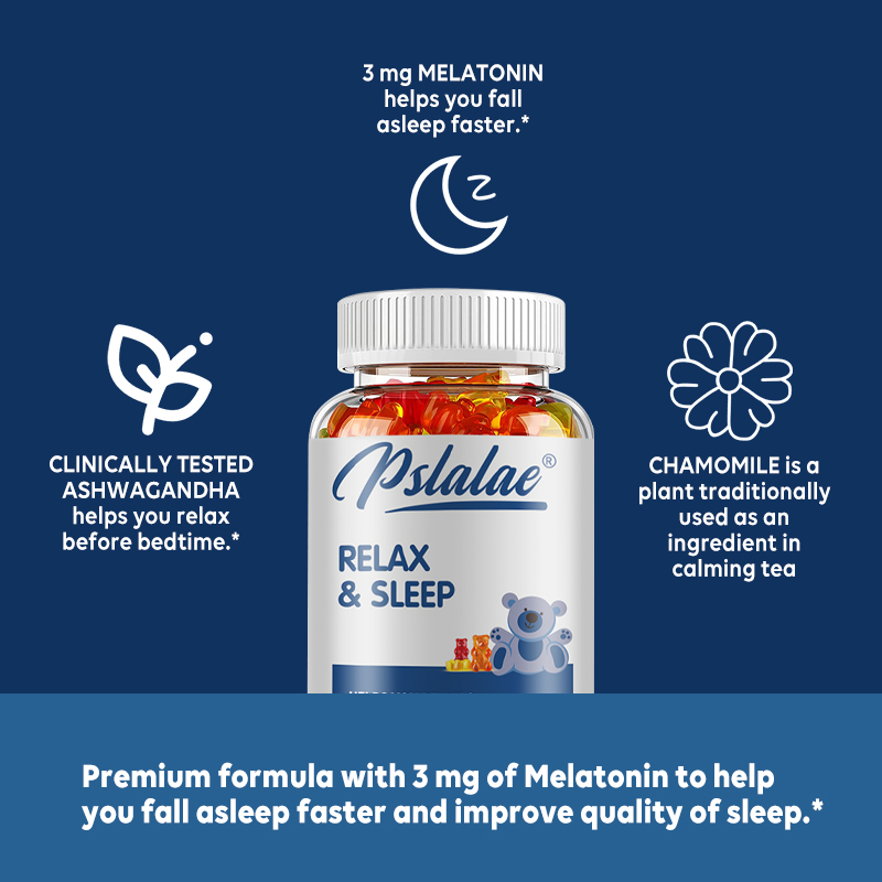 Relax and Sleep - with Melaton - Melatonin Sleep Gummy 评论和价格