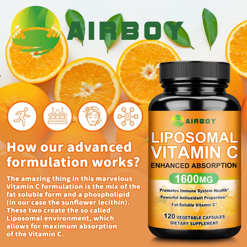 Liposomal Vitamin C 1600mg - P - Zinc Supplement 50Mg 评论和价格