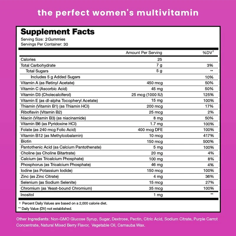 Women's Multivitamin Gummies - - Multivitamin Gummy Adult 评论和价格