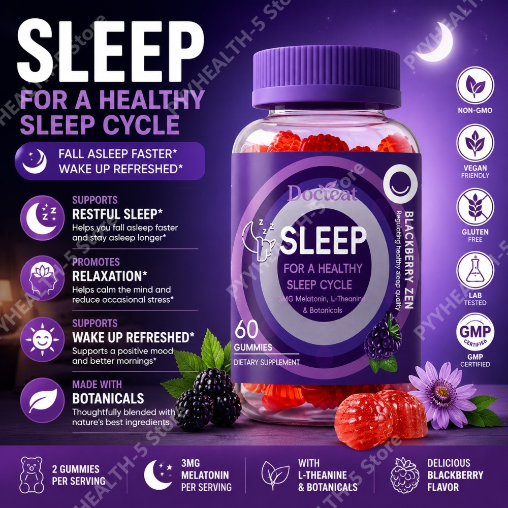 Docteat Sleep Gummies 3mg Mela - Melatonin Sleep Gummy 评论和价格