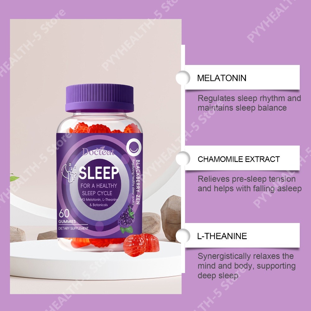 Docteat Sleep Gummies 3mg Mela - Melatonin Sleep Gummy 评论和价格