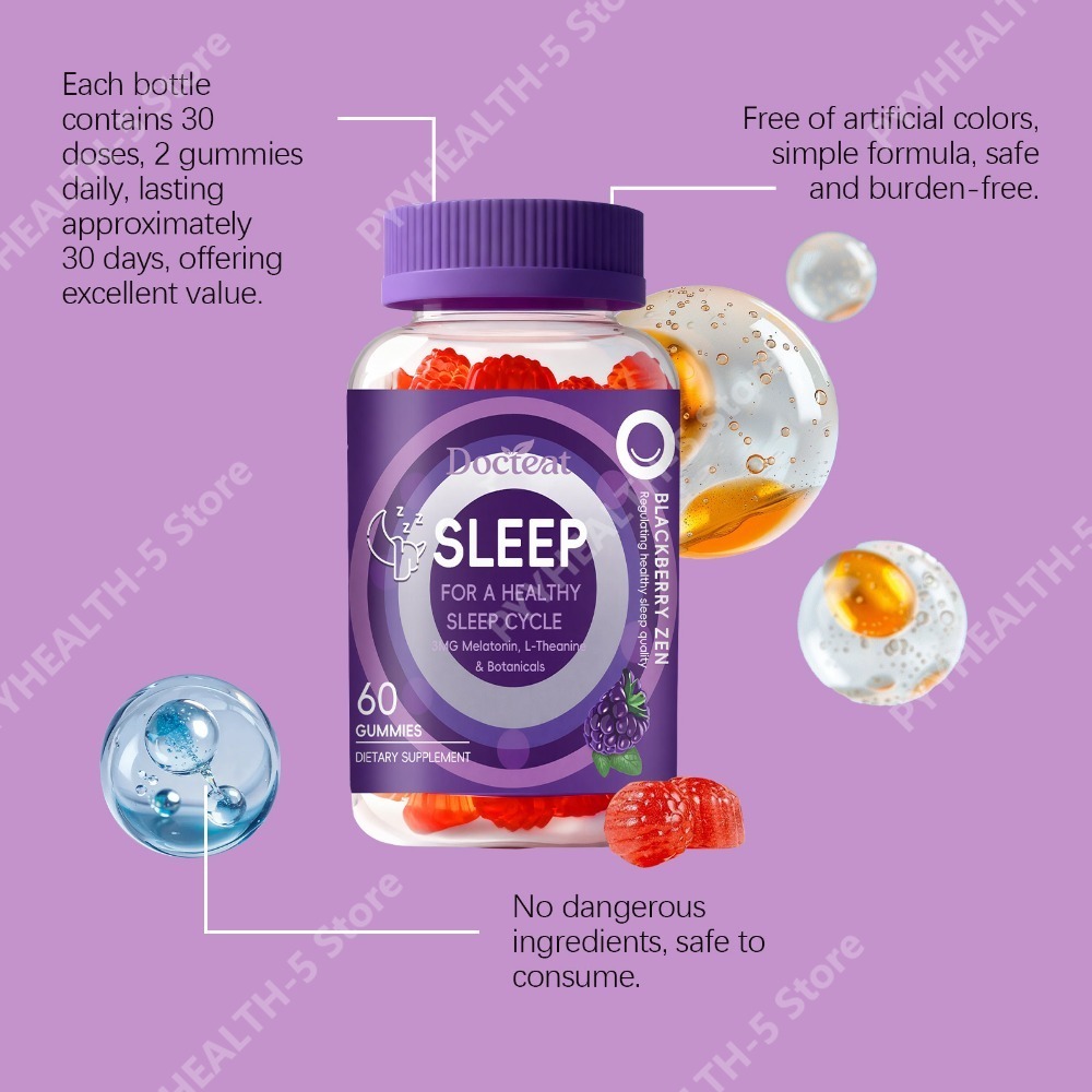 Docteat Sleep Gummies 3mg Mela - Melatonin Sleep Gummy 评论和价格