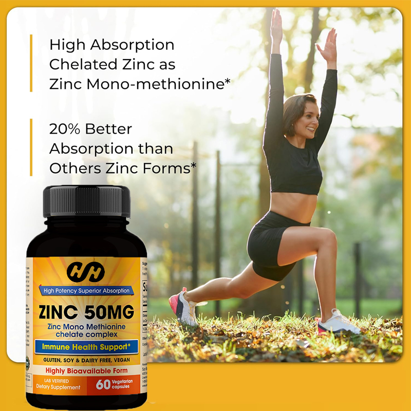 Zinc Supplement 50mg, 60 Capsu - Zinc Supplement 50Mg 评论和价格