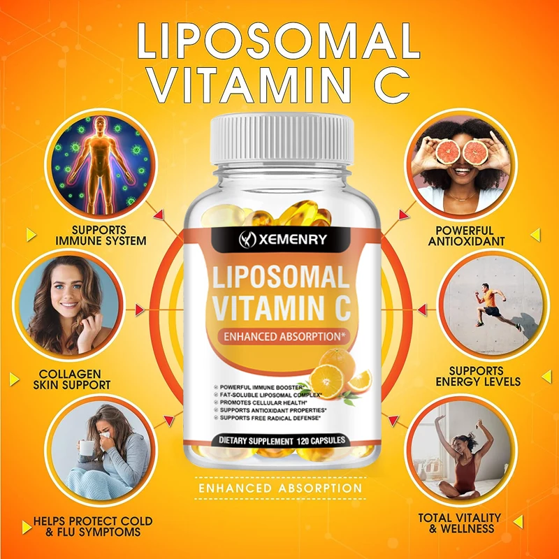 Liposomal Vitamin C Capsules - - Zinc Supplement 50Mg 评论和价格