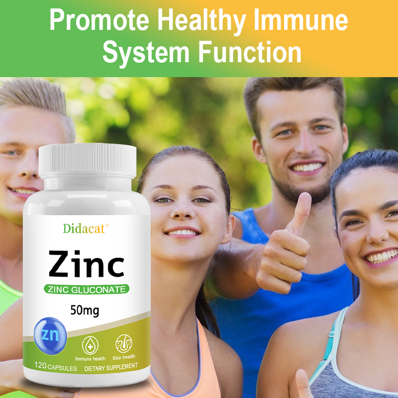 Zinc Gluconate Capsules 50MG,  - Zinc Supplement 50Mg 评论和价格