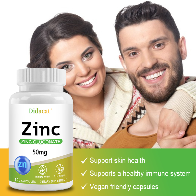 Zinc Gluconate Capsules 50MG,  - Zinc Supplement 50Mg 评论和价格