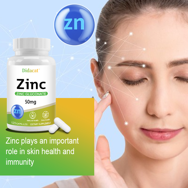 Zinc Gluconate Capsules 50MG,  - Zinc Supplement 50Mg 评论和价格