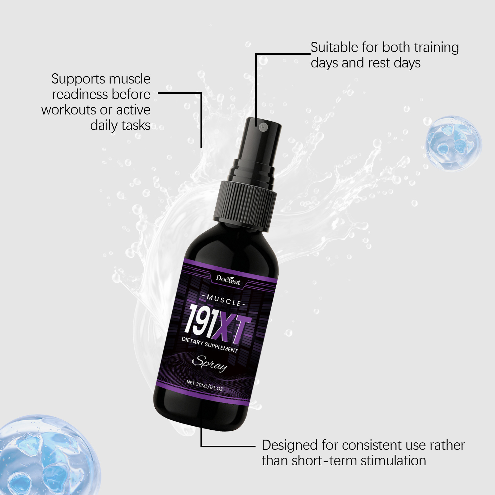 Muscle Growth Spray Enhance Ph - Nutrition Physical Fitness 评论和价格
