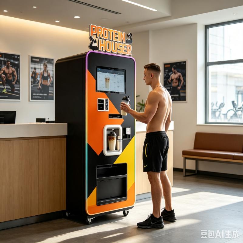 Automatic Protein Shake Vendin - Nutrition Fitness Center 评论和价格