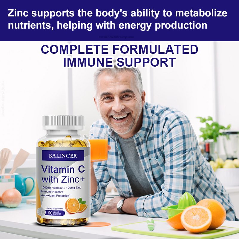 Vitamin C and Zinc - Bioflavon - Zinc Supplement 50Mg 评论和价格