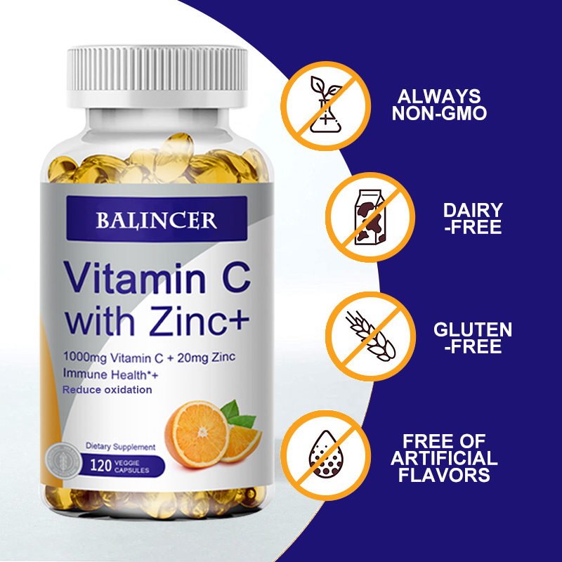 Vitamin C and Zinc - Bioflavon - Zinc Supplement 50Mg 评论和价格