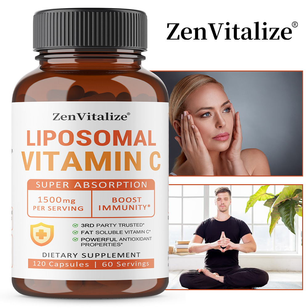 Liposomal Vitamin C Capsules 1 - Zinc Supplement 50Mg 评论和价格