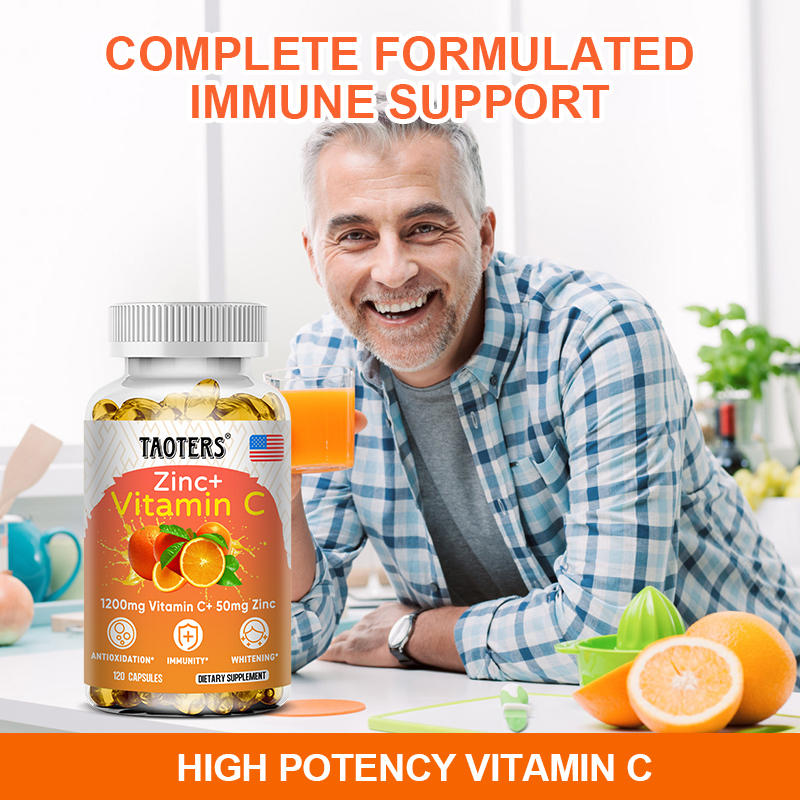 1200 Mg Vitamin C Capsules - w - Zinc Supplement 50Mg 评论和价格