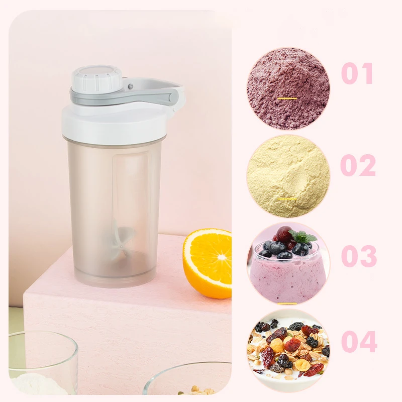 Shake Cup Sports Fitness Water - Protein Shaker Bottle 评论和价格