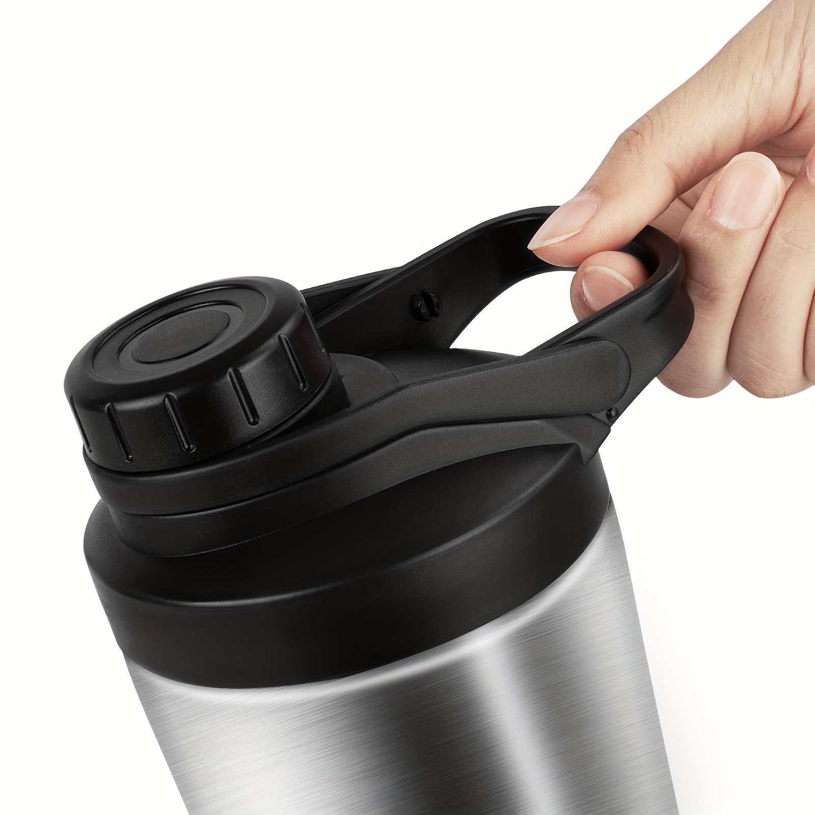 Portable 25oz Stainless Steel  - Protein Shaker Bottle 评论和价格