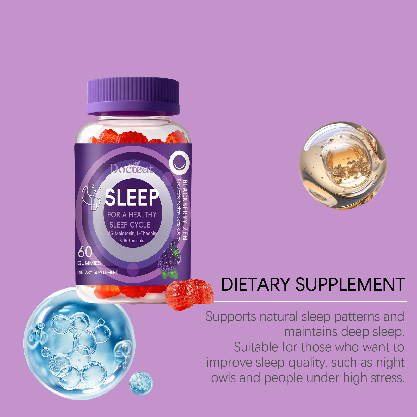 Sleep Gummies With Melatonin + - Melatonin Sleep Gummy 评论和价格