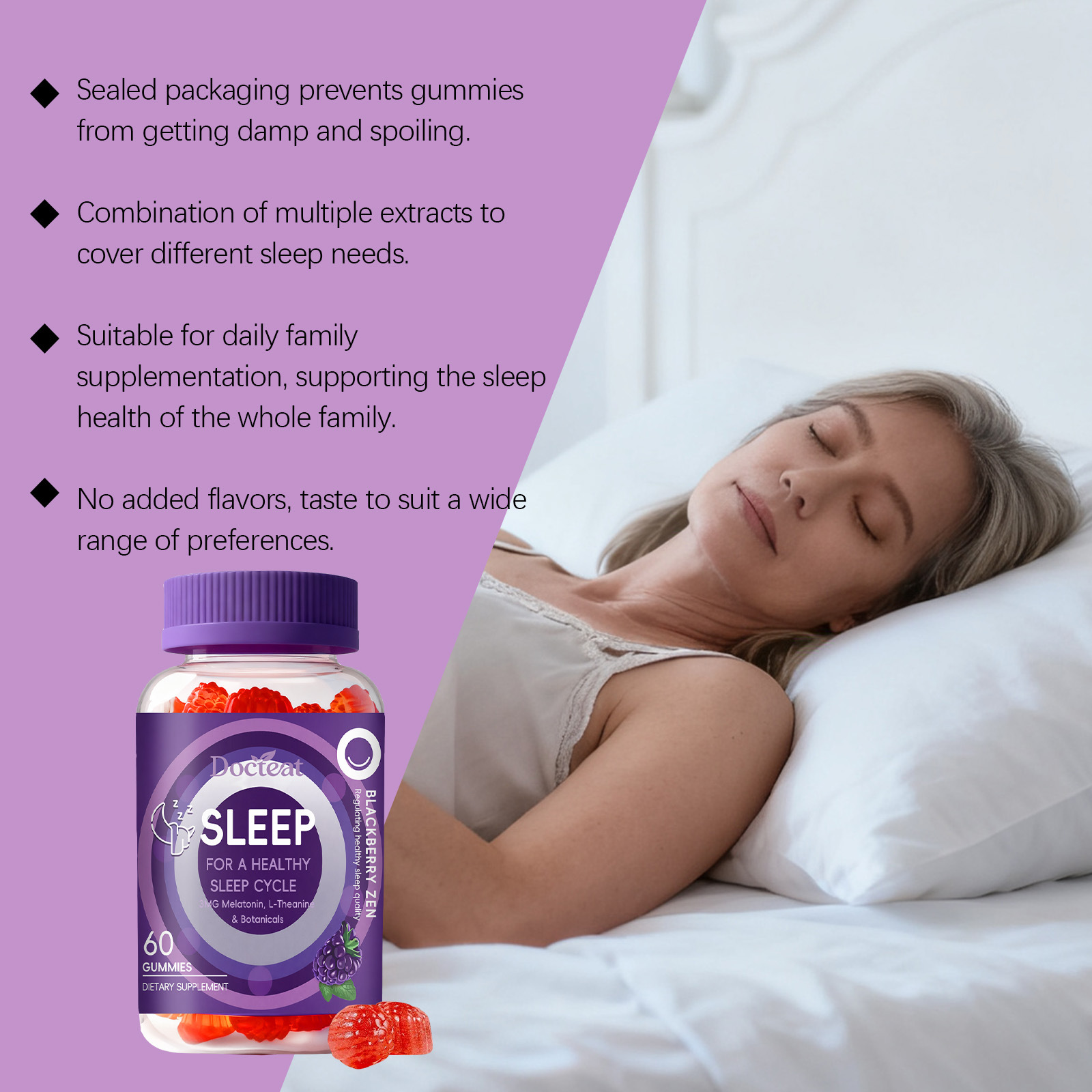 Sleep Gummies With Melatonin + - Melatonin Sleep Gummy 评论和价格